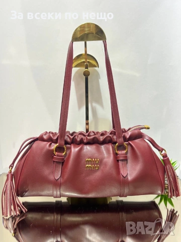 Miu Miu Дамска Чанта Миу Миу - Налични Различни Цветове Код SK624, снимка 10 - Чанти - 53092507