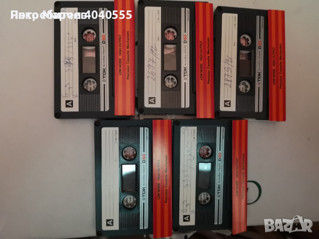  Аудио касети (аудиокасети) TDK с обложки, със или без кутийки-ЗА ПРЕЗАПИС, снимка 2 - Аудио касети - 45023694