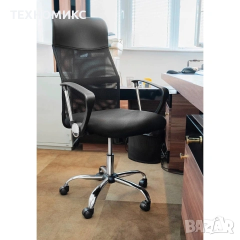 ПРОМО!!! Офис Стол – Въртящ се, Регулируем, Дишащ, Ергономичен, снимка 8 - Столове - 53205437