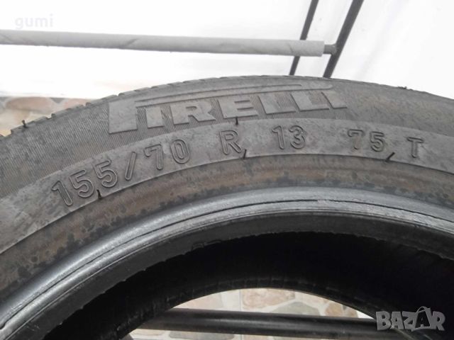 2бр летни гуми 155/70/13 PIRELLI L01220 , снимка 3 - Гуми и джанти - 46679392