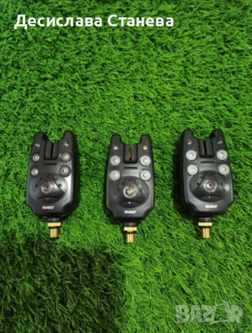 Комплект безжични водоустойчиви сигнализатори 3бр с батерии и куфар Osako, снимка 2 - Въдици - 53143413