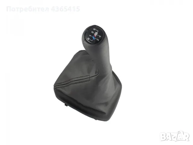 Топка с маншон за скоростен лост за BMW 3 E46 (2000–2006) Черен, снимка 4 - Части - 49301276