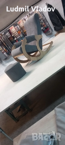 Люлеещ стол релакс, снимка 8 - Столове - 48547556