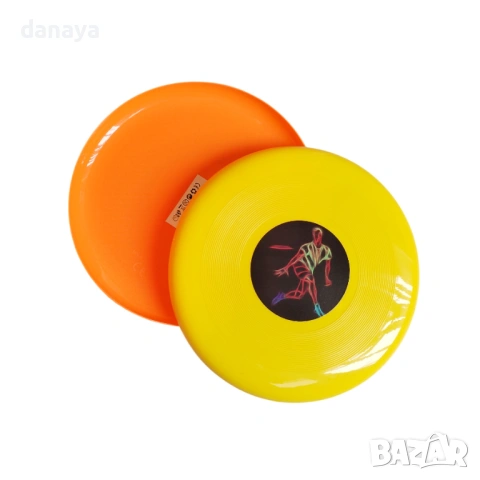 6550 Летяща играчка фризби диск за хвърляне, 25 см, снимка 2 - Други игри - 54050115