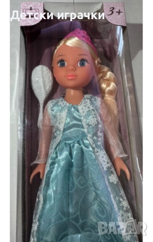 Кукла принцеса / фея 36см с четка за коса , снимка 3 - Кукли - 52716429