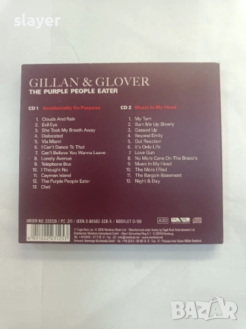 Оригинален диск Gillan&Glover, снимка 2 - CD дискове - 53506171