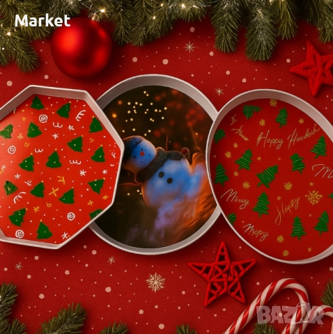 Практична Коледна табла с елхички, снимка 4 - Декорация за дома - 52063104