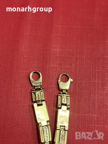 Златна гривна , снимка 3 - Гривни - 54197708