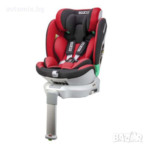 Детско столче за кола 9-25 кг, SPARCO, черно/червено, снимка 5 - Столчета за кола и колело - 45842163