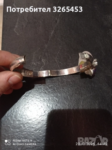 Сребърна гривна 925, снимка 6 - Гривни - 52858052
