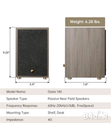 hivi swans oasis 140, тонколони , снимка 6 - Тонколони - 52148467