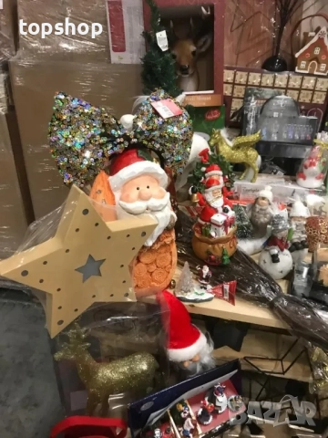 Палети с ЧИСТО НОВА НОВОГОДИШНА СТОКА! Продават се само на ЕДРО!, снимка 4 - Други стоки за дома - 51915065