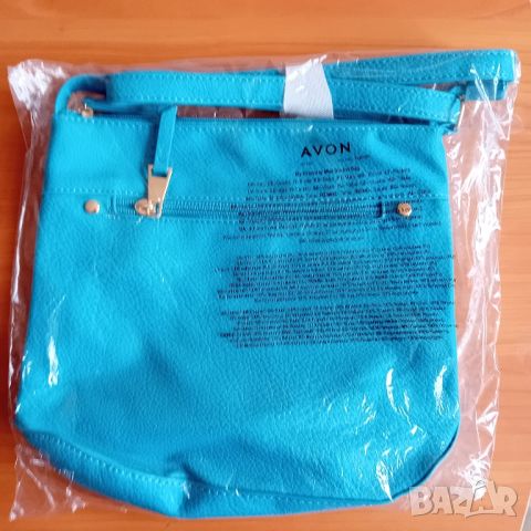 Синя чанта за през рамо Avon , снимка 2 - Чанти - 45670167