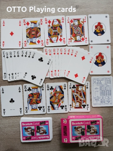 Стари карти за игра, снимка 2 - Карти за игра - 51895351