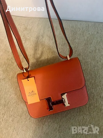 Дамска чанта Hermes Constance, снимка 6 - Чанти - 47309035