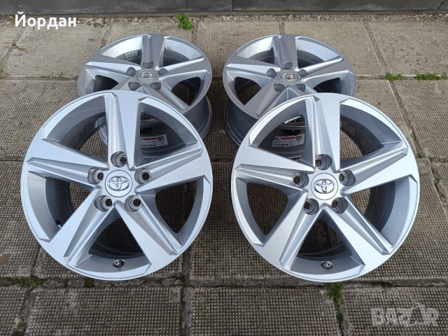 ОРИГИНАЛНИ джанти 16 ' цола 5x114,3 TOYOTA / ТОЙОТА ЕТ40 7J + датчици, снимка 2 - Гуми и джанти - 54221530
