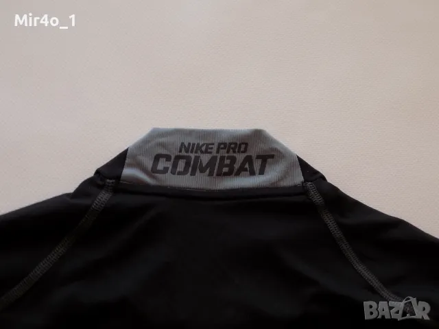 Тениска nike pro combat найк потник блуза екип оригинална спортна тренировка фитнес крос мъжка XXL, снимка 3 - Спортни дрехи, екипи - 49414889