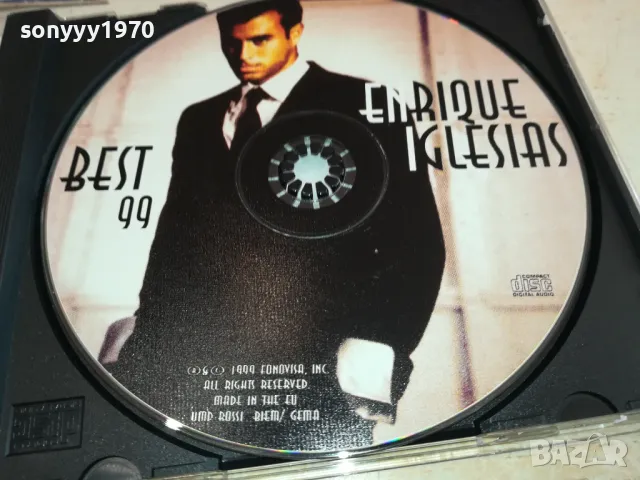 ENRIQUE IGLESIAS-ORIGINAL CD 1612241554, снимка 6 - CD дискове - 48367569