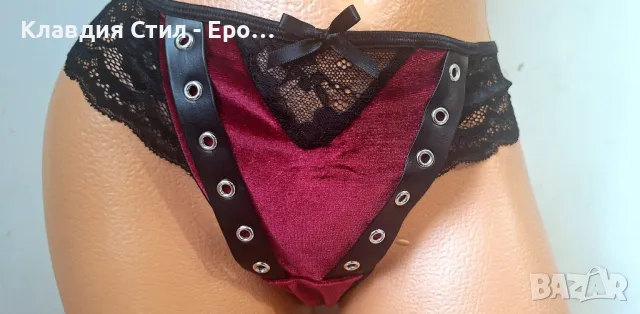 Промоция 🎀 Секси дамско бельо с кожени акценти, снимка 3 - Бельо - 50230950