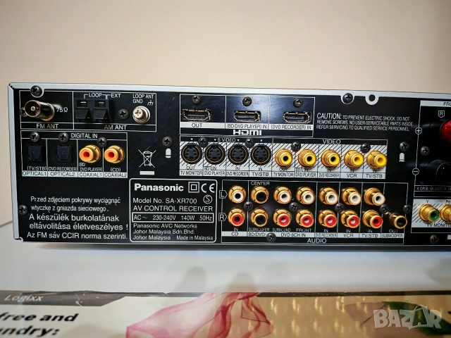 Panasonic-SA-XR 700, снимка 11 - Ресийвъри, усилватели, смесителни пултове - 53665486