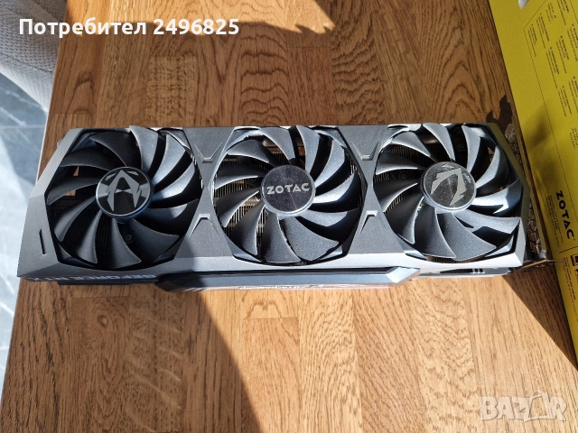 Продавам ZOTAC GEFORCE RTX 3090, 24GB, снимка 2 - Видеокарти - 52806097
