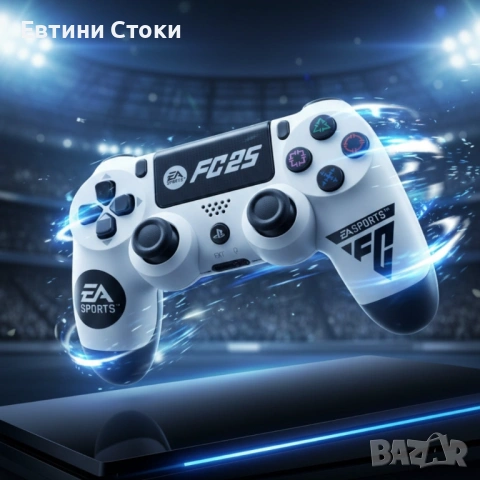 Безжичен PS4 Джойстик FC25/GTA с LED и Вибрация, снимка 3 - Аксесоари - 53483631
