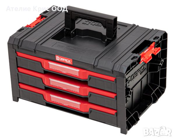 Куфари за инструменти - Qbrick System PRO Drawer 3 Toolbox 2.0 Expert, снимка 4 - Други машини и части - 45164038