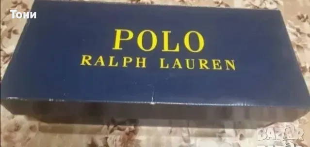 POLO BY RALPH LAUREN ORIGINAL Нови Мъжки Чехли Изцяло от Естествена Кожа 50, снимка 10 - Мъжки чехли - 47381426