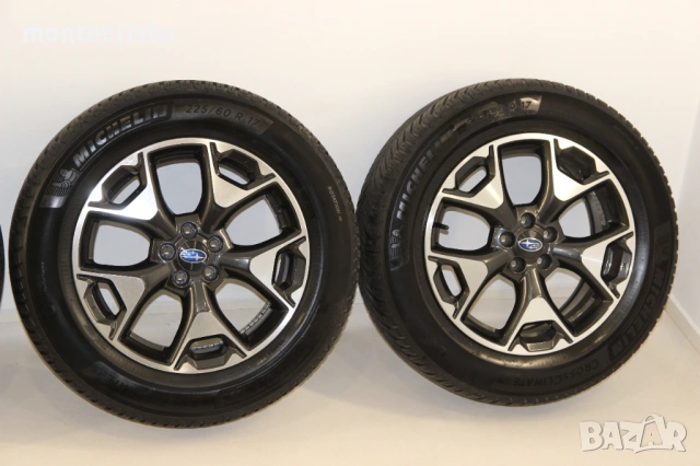 Алуминиеви джанти Subaru XV (2018-2026г.) 17 цола 5x100 56.1 Гуми 225 60 17 Michelin, снимка 10 - Гуми и джанти - 53933670