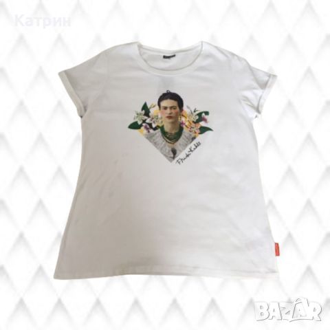 Дамска памучна тениска, снимка 6 - Тениски - 46286743