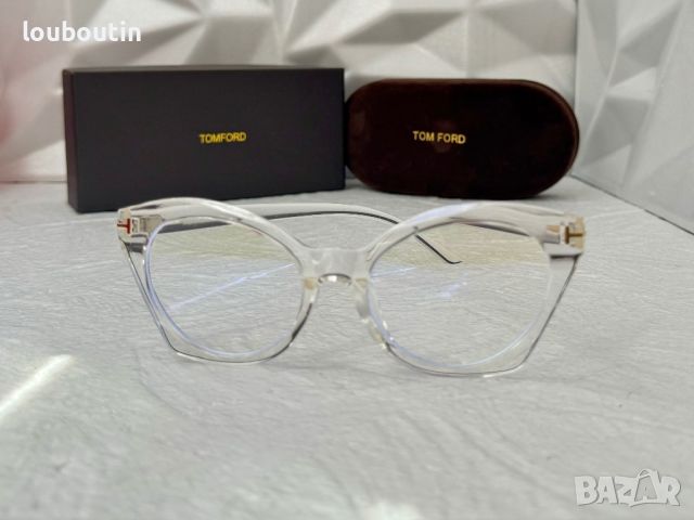 TOM FORD дамски диоптрични рамки очила за компютър котка, снимка 3 - Слънчеви и диоптрични очила - 45242539