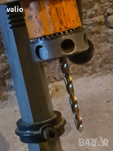 Бормашина със стойка AEG, снимка 7 - Бормашини - 51187035