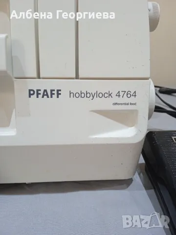 Оверлог 4-конечен PFAFF Hobbylock 4764, снимка 3 - Шевни машини - 47115388