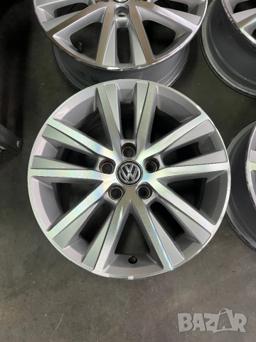 VW Polo 15” 5x100, снимка 5 - Гуми и джанти - 52200590