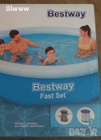 Басейн Bestway + филтрираща помпа