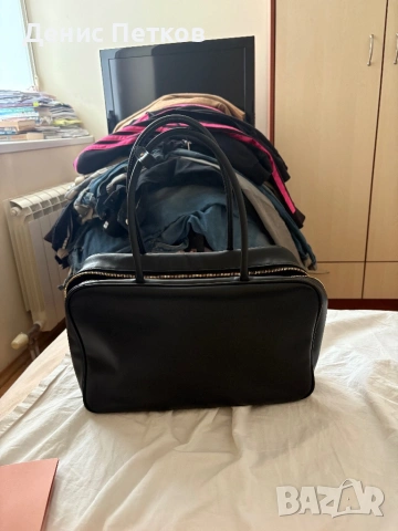 Оригинална чанта Miu Miu Beau от естествена телешка кожа, снимка 10 - Чанти - 53778183