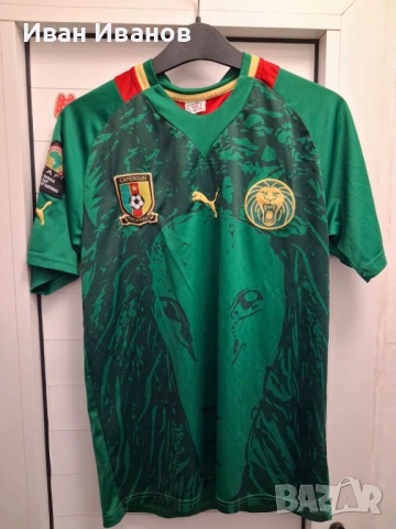 Оригинална чисто нова фланелка на Камерун