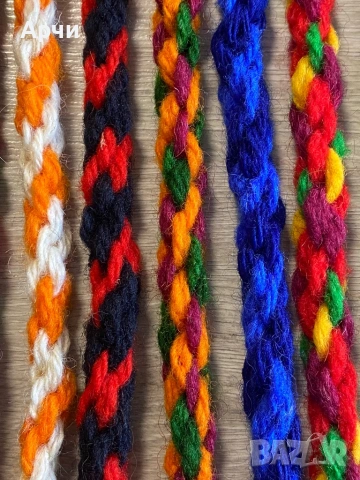 Вълнени ръчно изработени възли /коланчета, снимка 7 - Антикварни и старинни предмети - 53810361