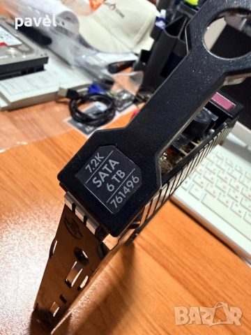 HP 651314-001 3.5-инчов SAS/SATA SC HDD тракт за G8 G9 и G10 сървъри, снимка 3 - Твърди дискове - 53882623