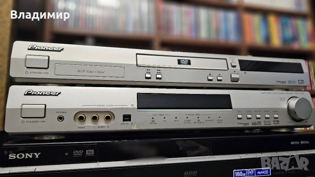Pioneer VSX-C100 и DV-454