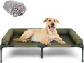 MFOX Охлаждащо повдигнато легло за кучета, зелено (122 x 90 x 23 cm)XL, снимка 1 - За кучета - 45638227