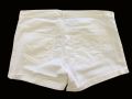 H&M Къси бели памучни дънкови панталонки, снимка 4