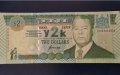 2 долара острови Фиджи 2000 г UNC, снимка 1
