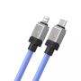  Baseus - Data Cable CoolPlay Series - USB-C to Lightning Fast Charging, 20W, 2m - Blue, снимка 2