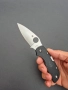 Сгъваем нож Spyderco Chaparral Lightweight Lockback C152PGY, снимка 11
