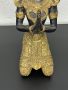 Тайландска бронзова фигура на танцьорка / Буда. №5288, снимка 4
