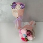 6375 Подаръчен букет сапунени рози с аромат, 30 см, снимка 5