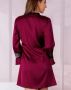 Дамски халат в цвят бордо Sussean LivCo Corsetti Fashion (008), снимка 2