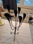 Висок метален свещник, снимка 4
