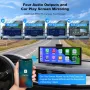 Универсална навигация за кола с видеорегистратир, 10.26 инча, CarPlay, снимка 4